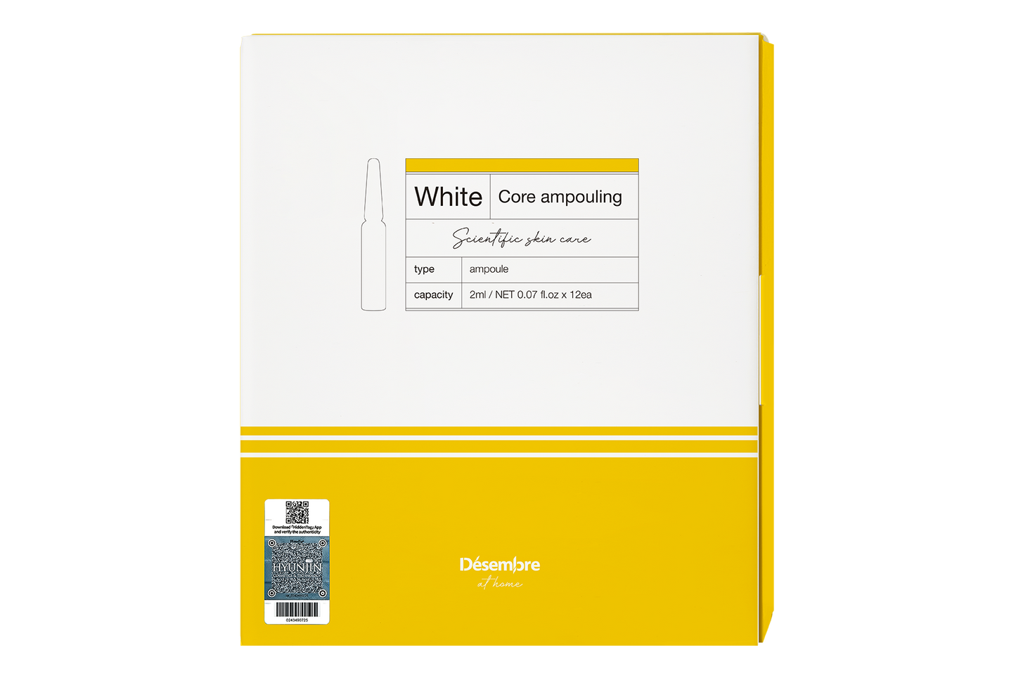 DESEMBRE WHITE CORE AMPOULING