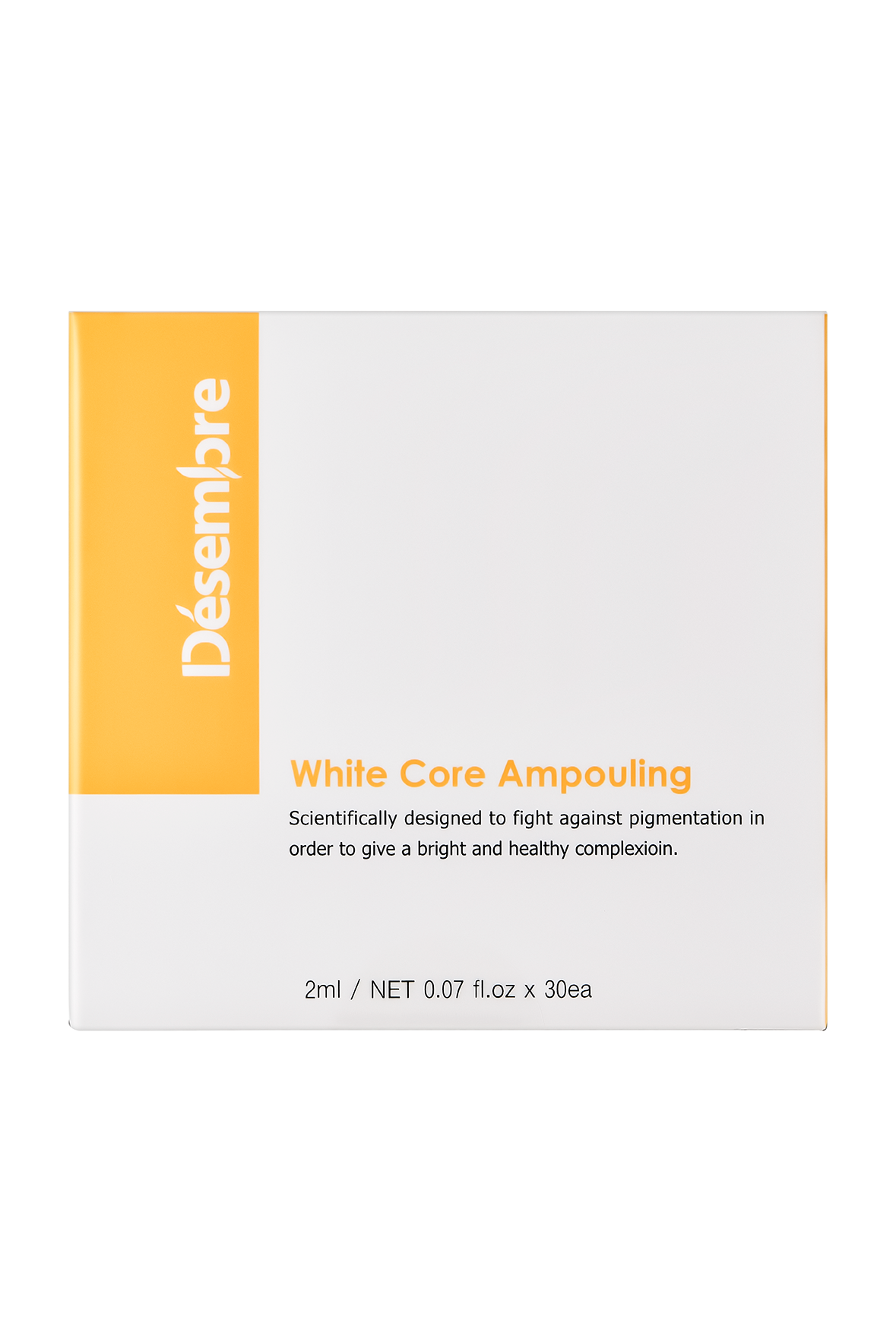 DESEMBRE WHITE CORE AMPOULING