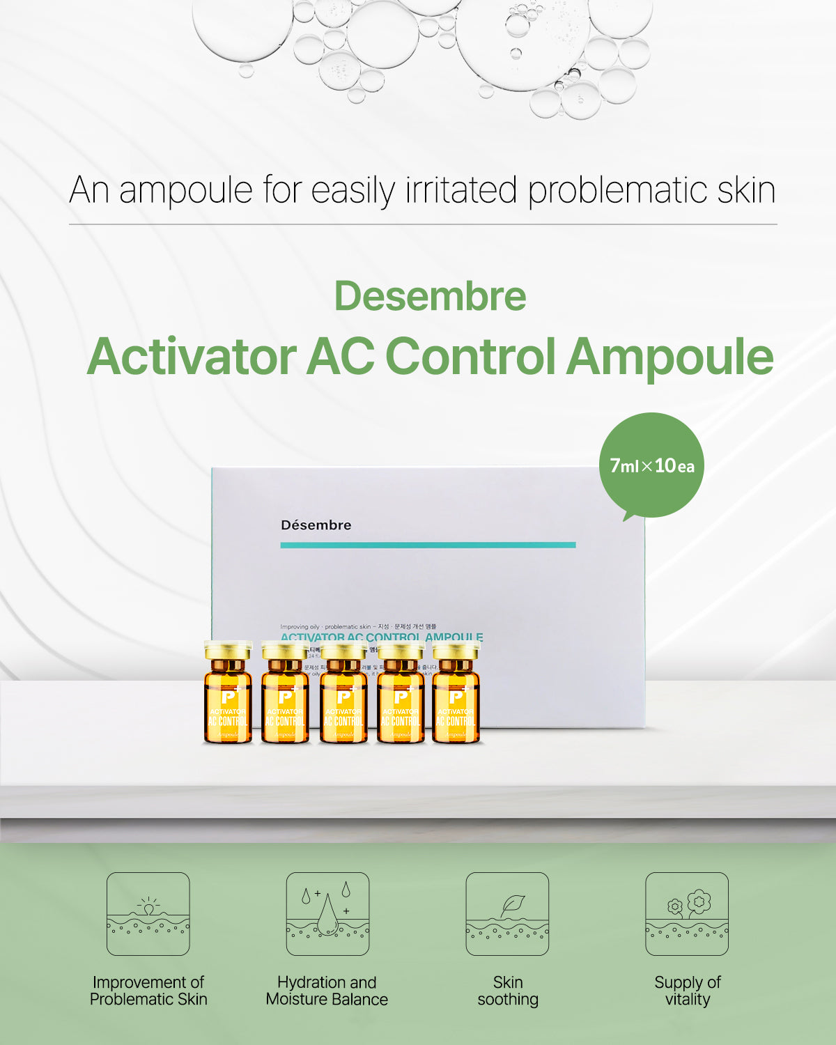 DESEMBRE ACTIVATOR A.C CONTROL AMPOULE | 7ML X 10EA