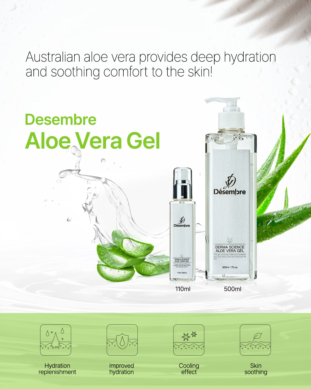 DESEMBRE DERMA SCIENCE ALOEVERA GEL